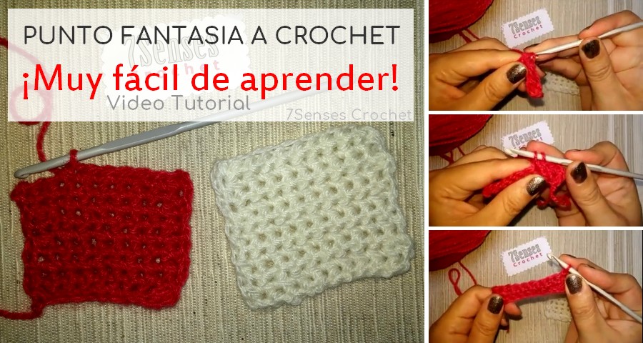 punto fantasia crochet 