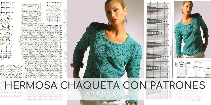 casaco crochet