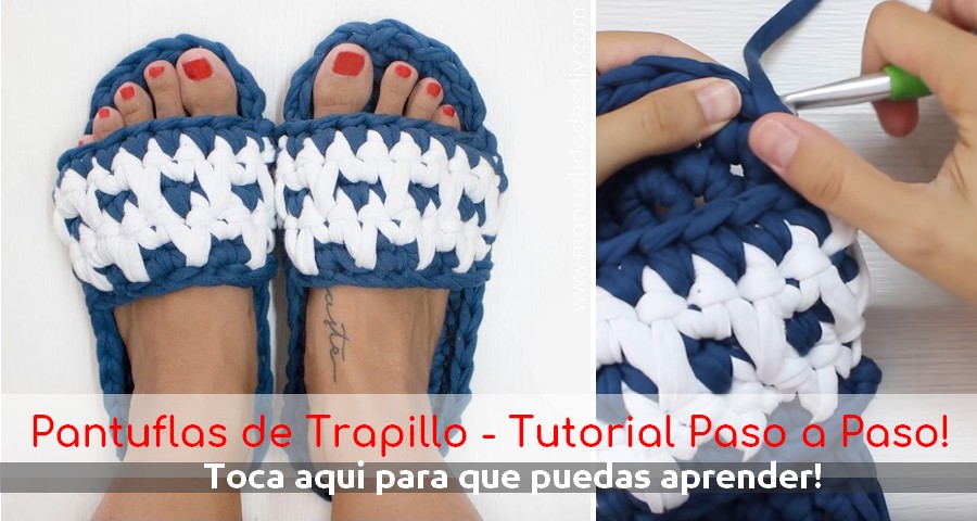 pantuflas trapillo