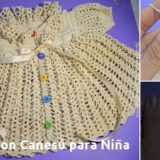 vestido canésu niña