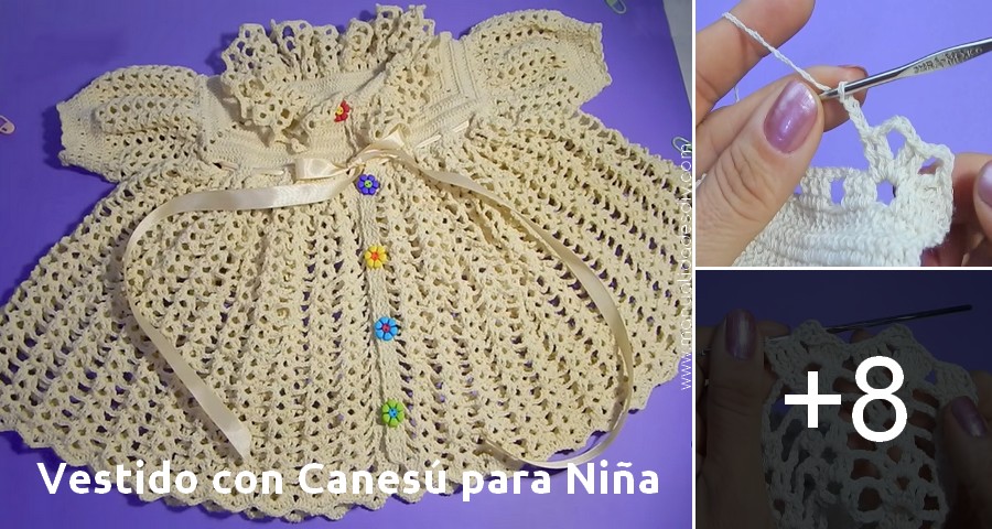 vestido canésu niña