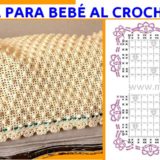 mantita bebe crochet