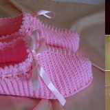 pantuflas crochet